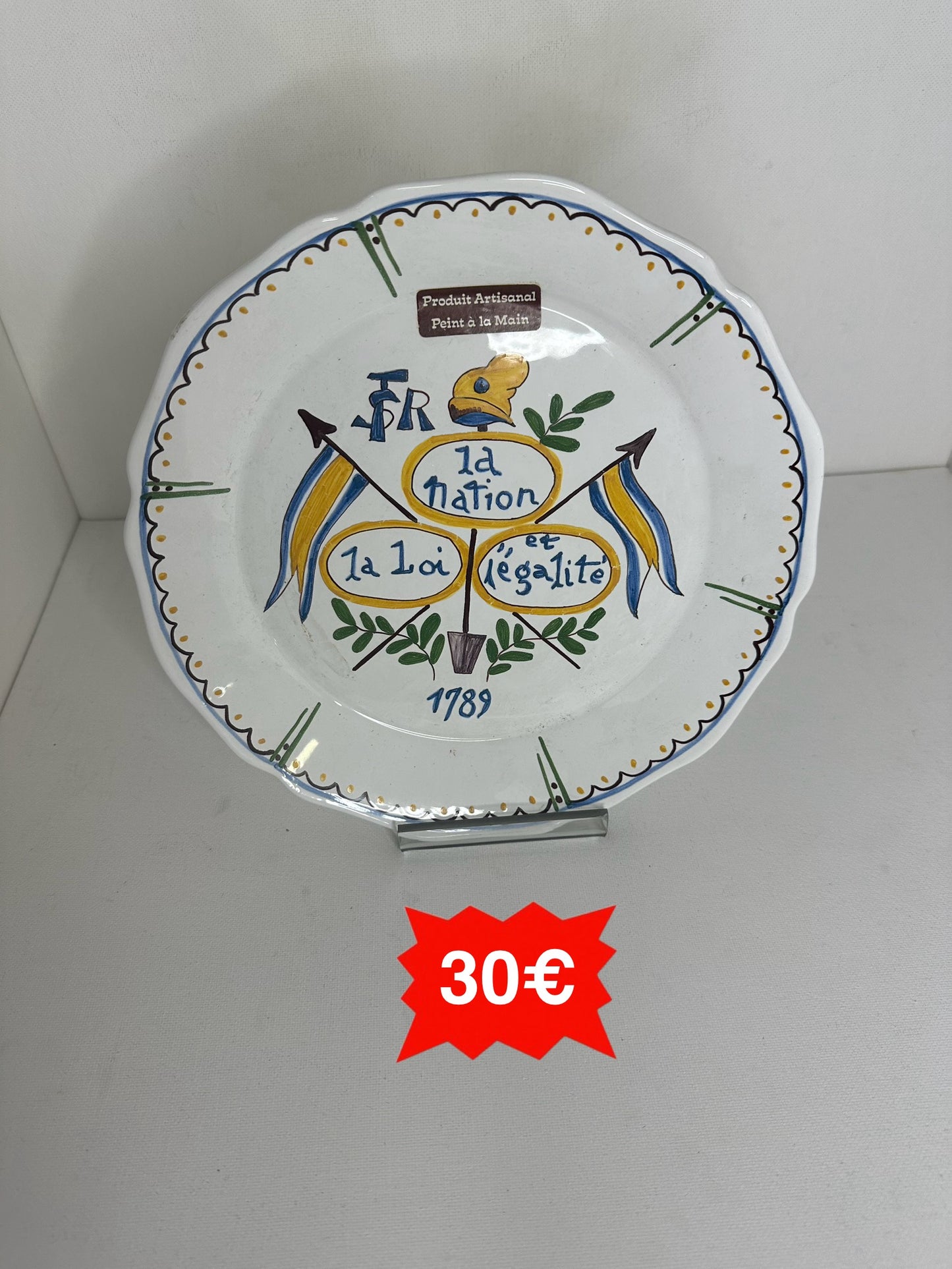 Assiette révolution