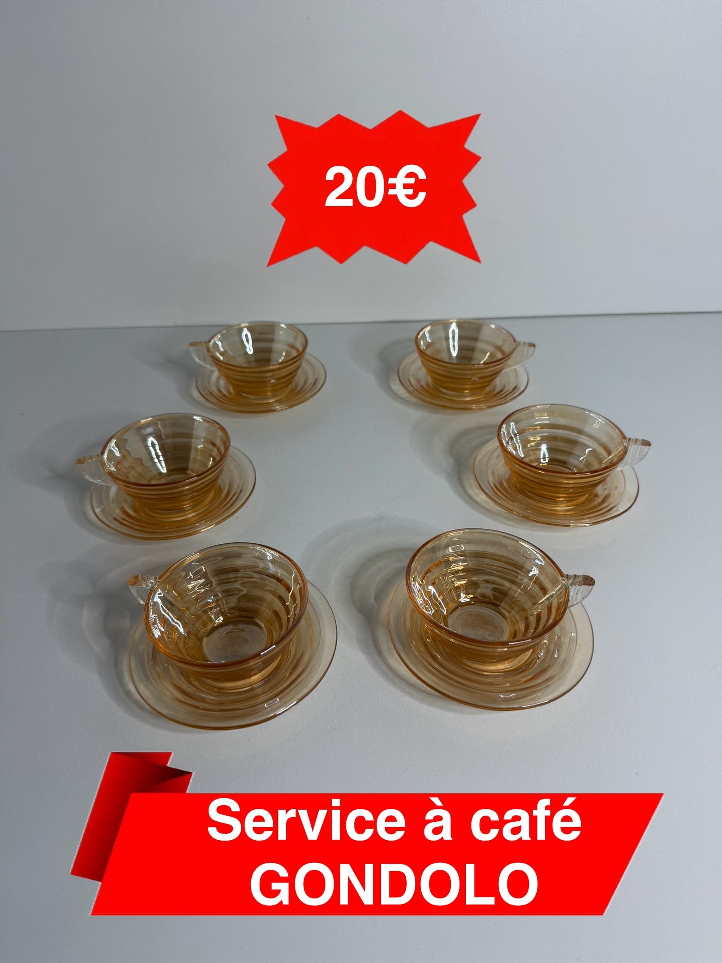 Service à café GONDOLO