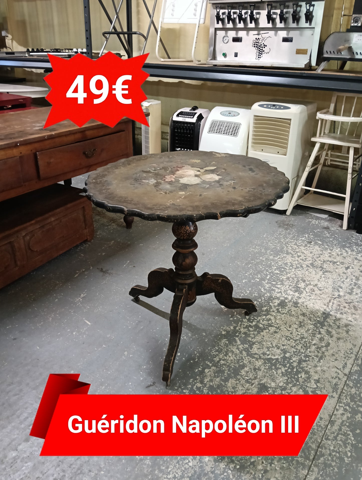 Guéridon Napoléon III