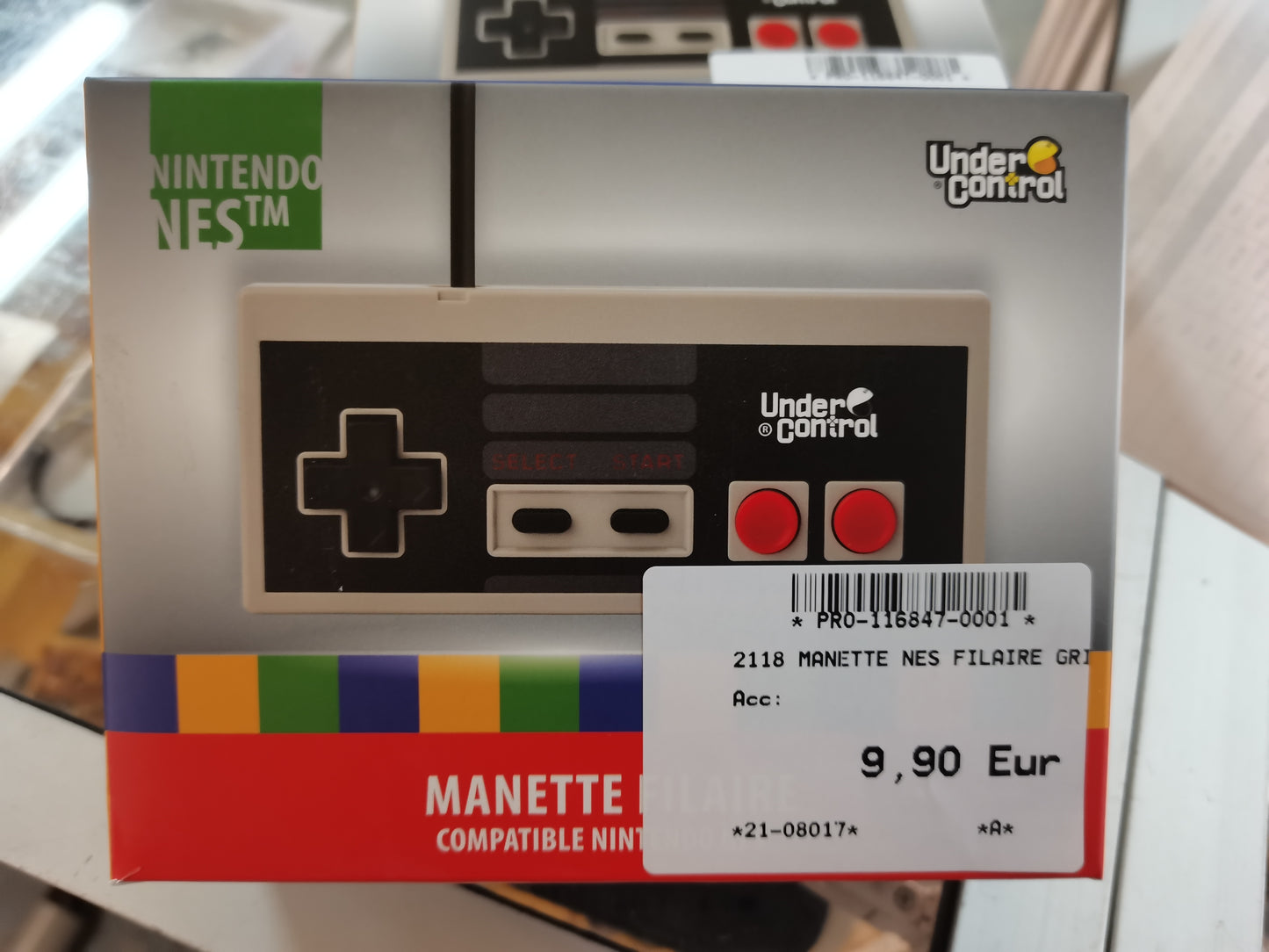 Manette pour Nintendo NES couleur grise