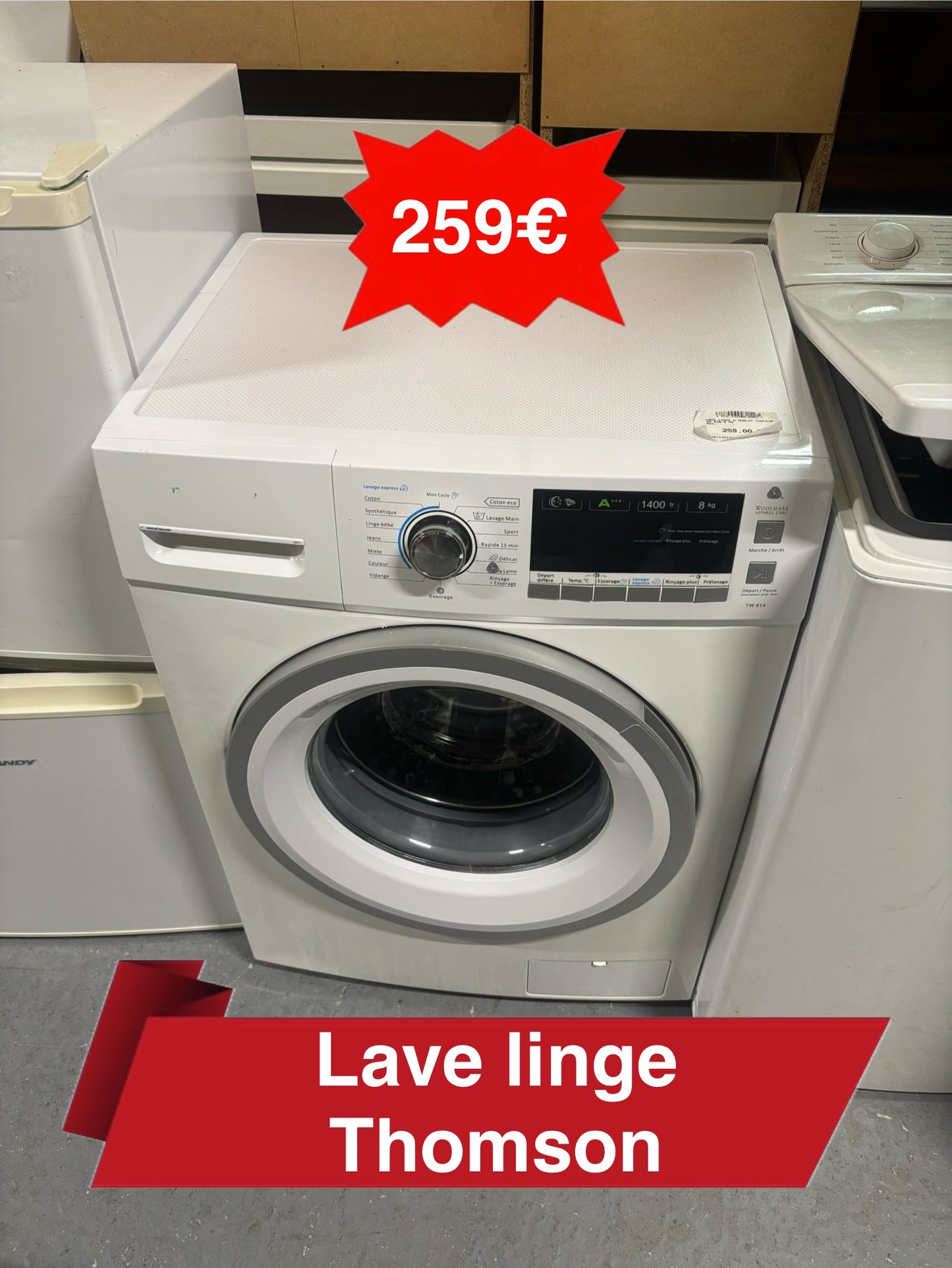 Lave linge Thomson