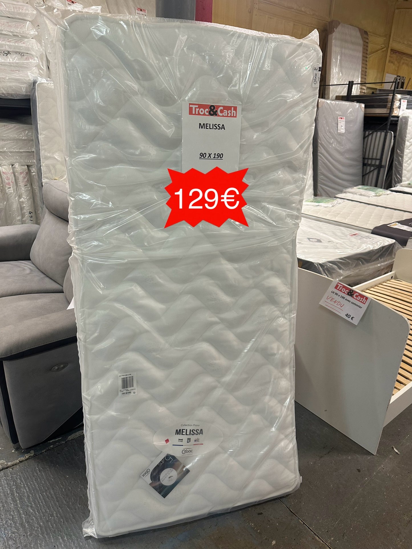 Matelas MELISSA 90 x 190