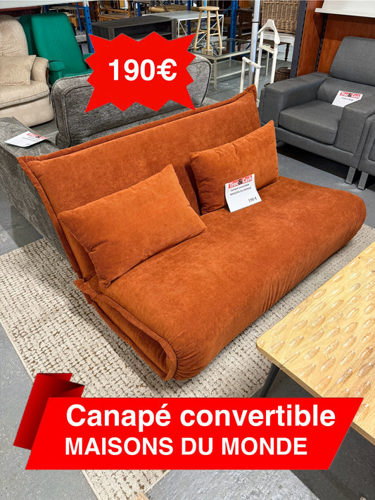 Canapé maisons du monde convertible