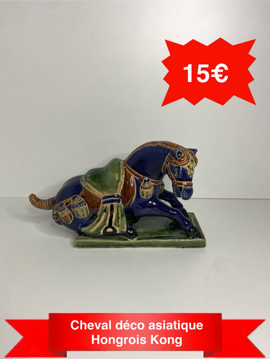 Cheval deco st asiatique