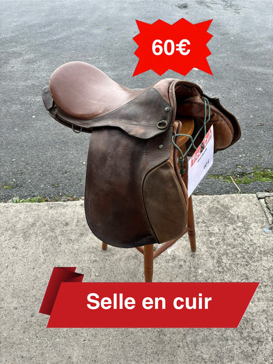 Selle en cuir