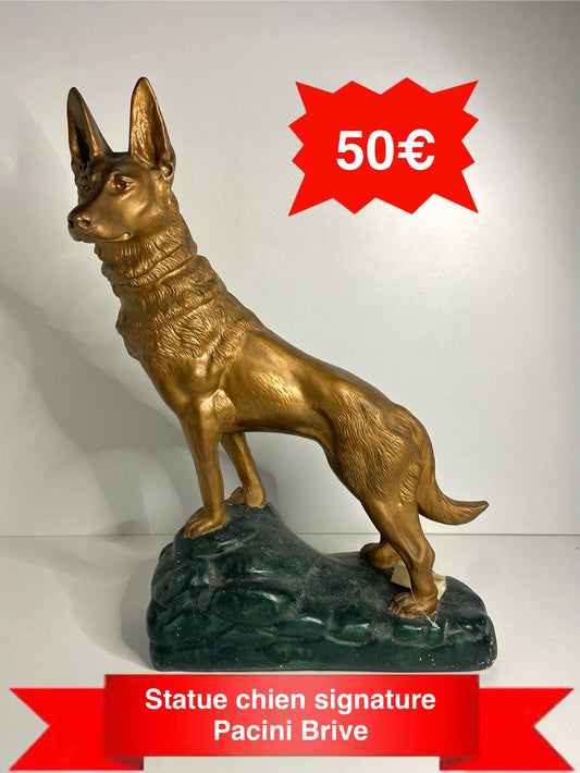 Statue chien