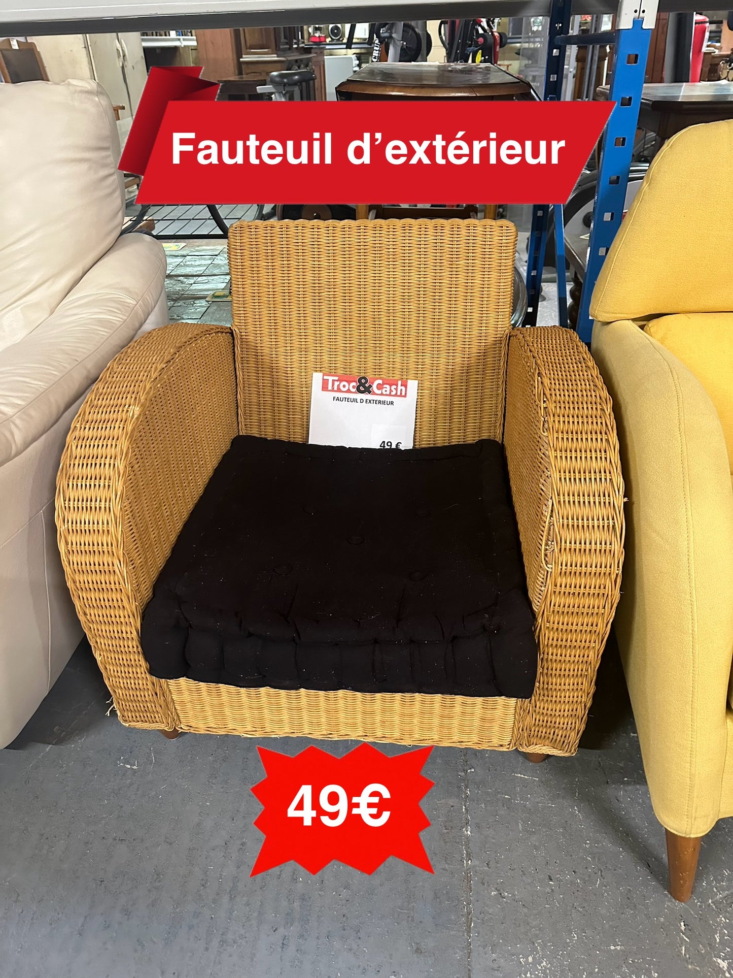 Fauteuil d’extérieur