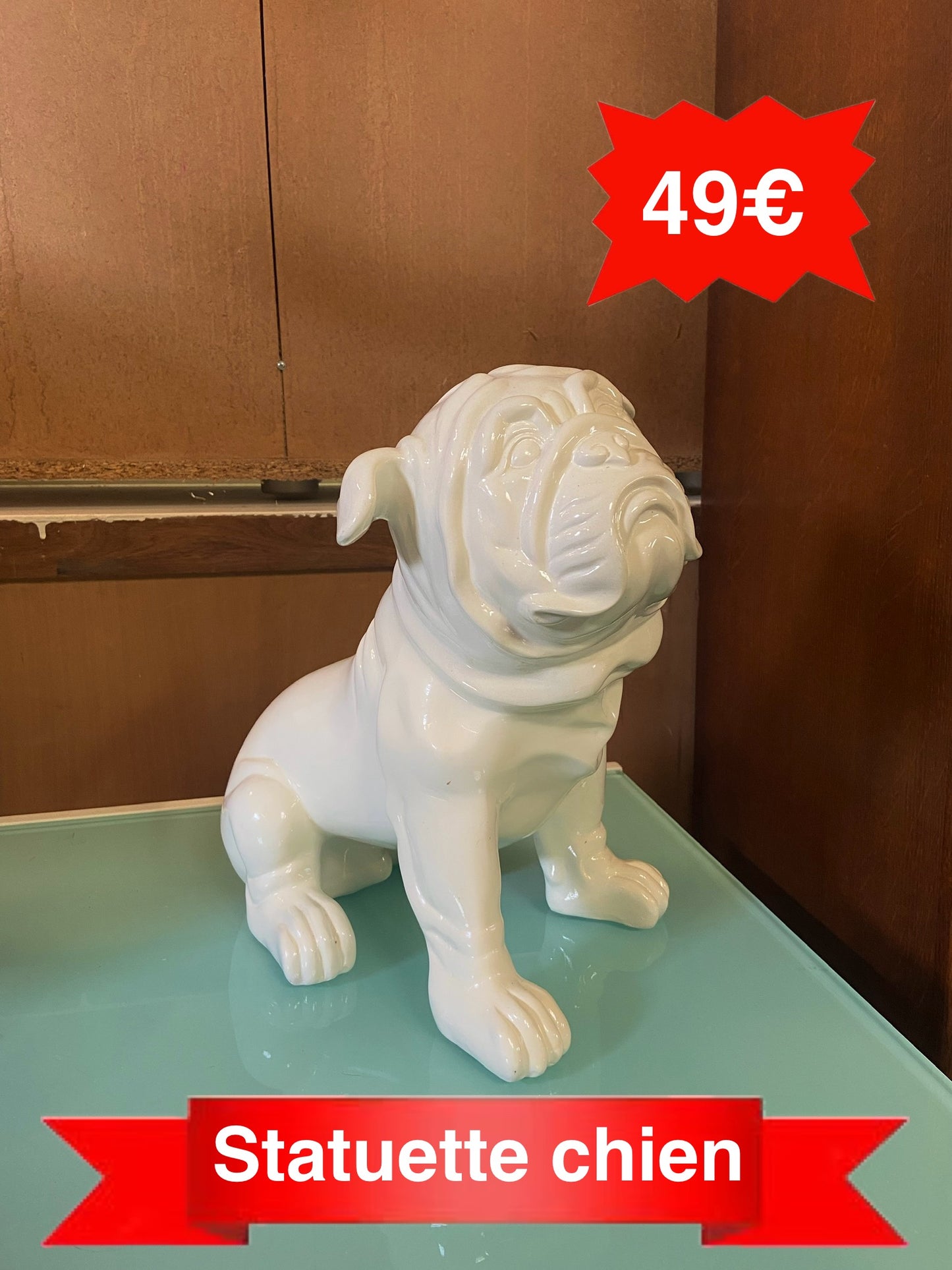 Statue chien
