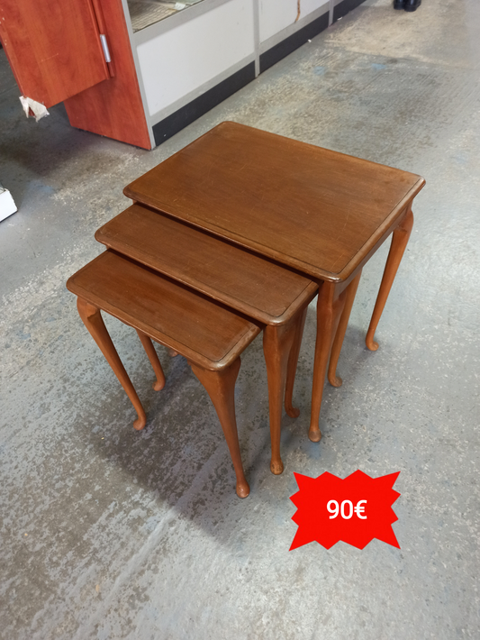 Tables gigogne chippendale