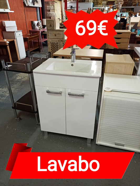 Lavabo blanc