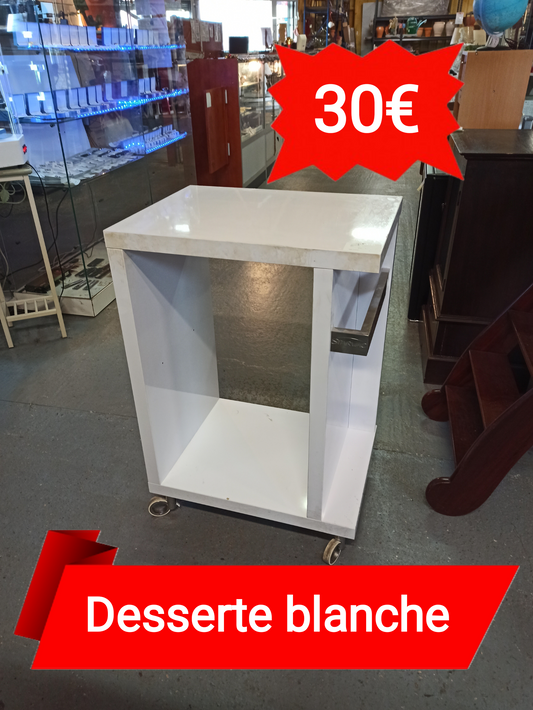 Desserte blanche