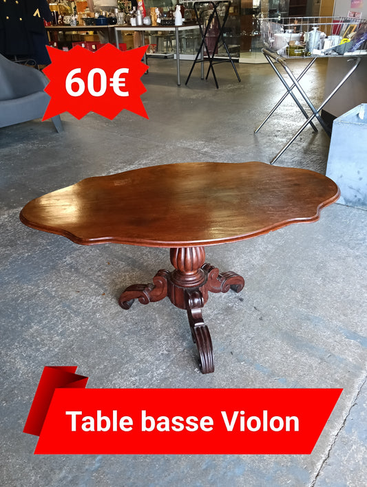 Table basse Violon