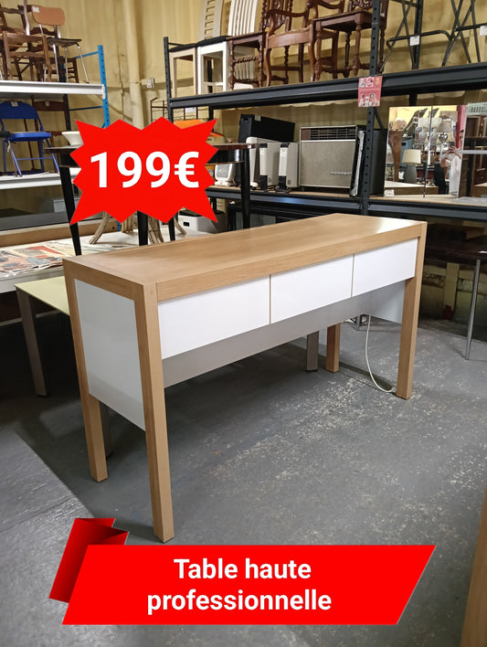 Table haute professionnelle