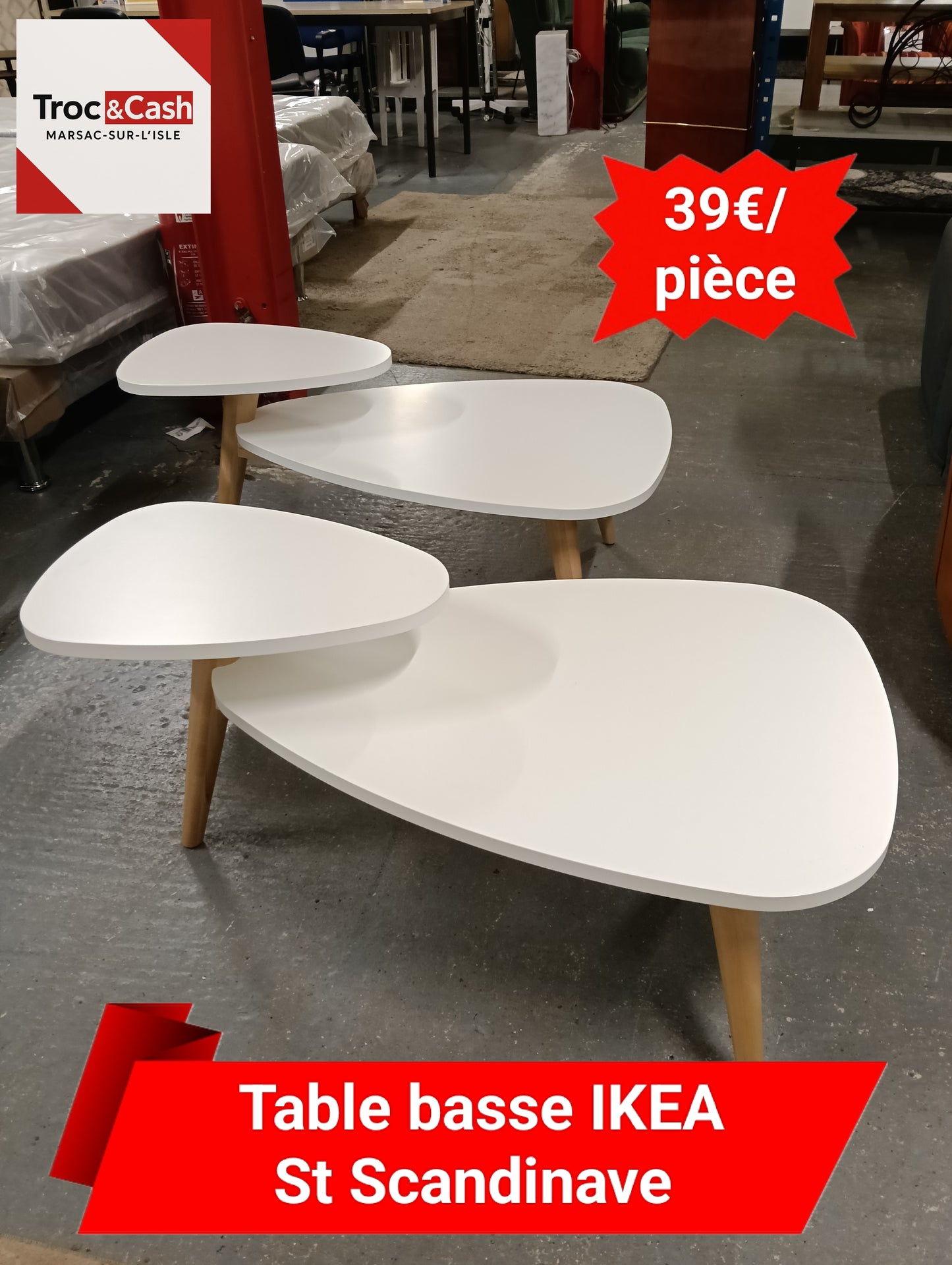 Table basse st Scandinave