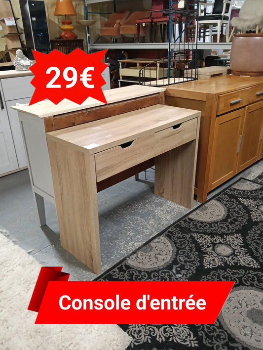 Console d'entrée