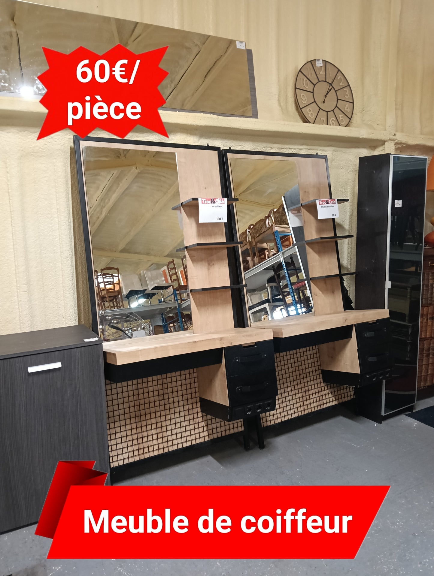 Meuble de coiffeur