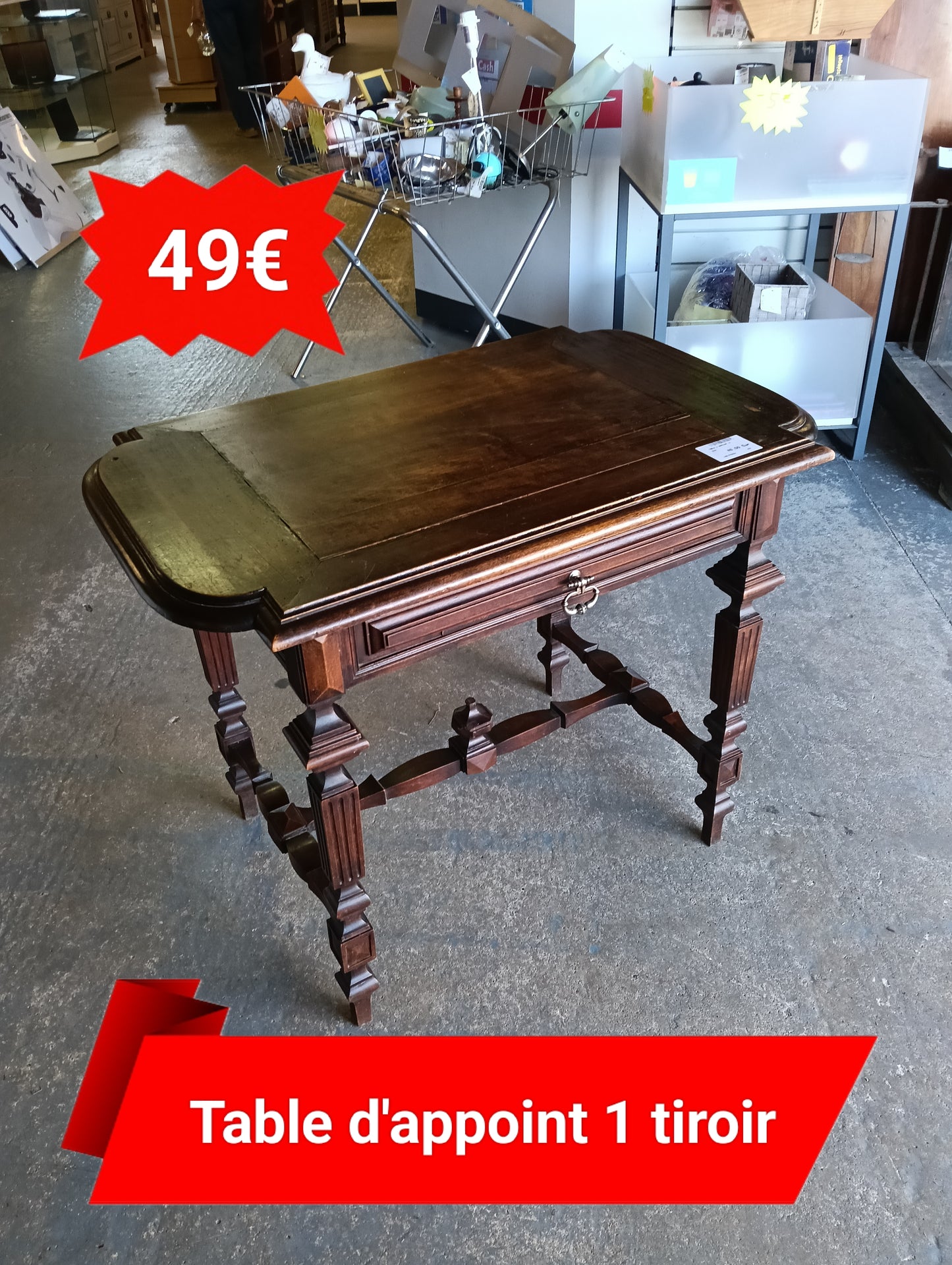 Table d'appoint 1 tiroir